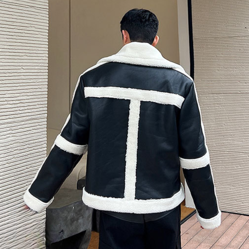 ANALU - Trendy Motorcycle Jacket for the Modern Man