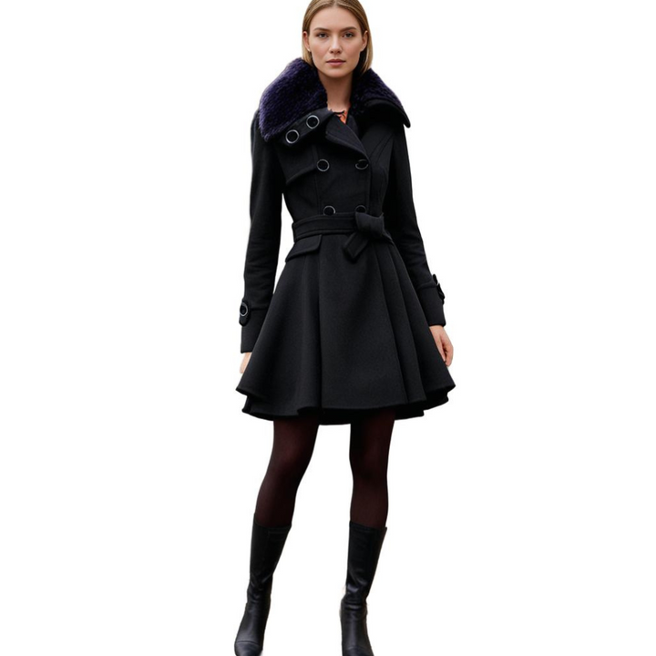 Elyse - Stylish and Warming Long Winter Coat for Women