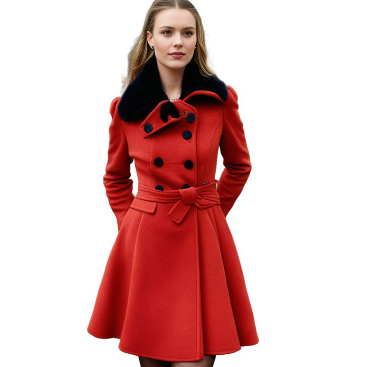 Elyse - Stylish and Warming Long Winter Coat for Women