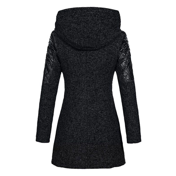 Riley - Women's long winter coat with trendy hood