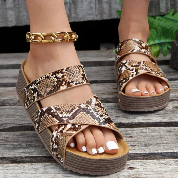 Women's Leather Comfort Sandals Autumn Comfort Arch Support Shoes