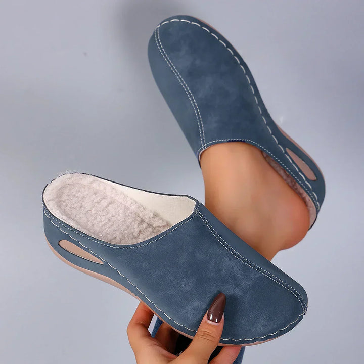 Women's Fleece Comfort House Slippers Autumn Indoor Shoes