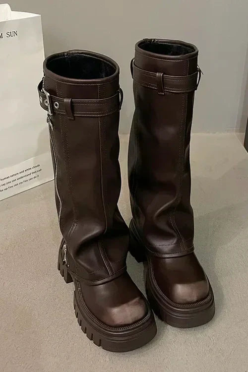 Chloe - Elegant ankle-high boots for a trendy look