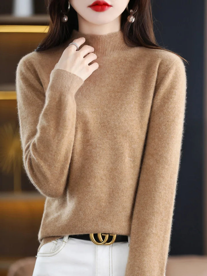 Viviane - 100% Merino Wool Women's Sweater for Ultimate Comfort