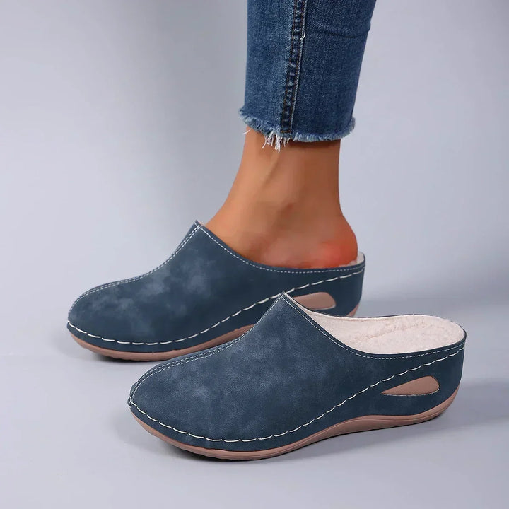 Women's Fleece Comfort House Slippers Autumn Indoor Shoes