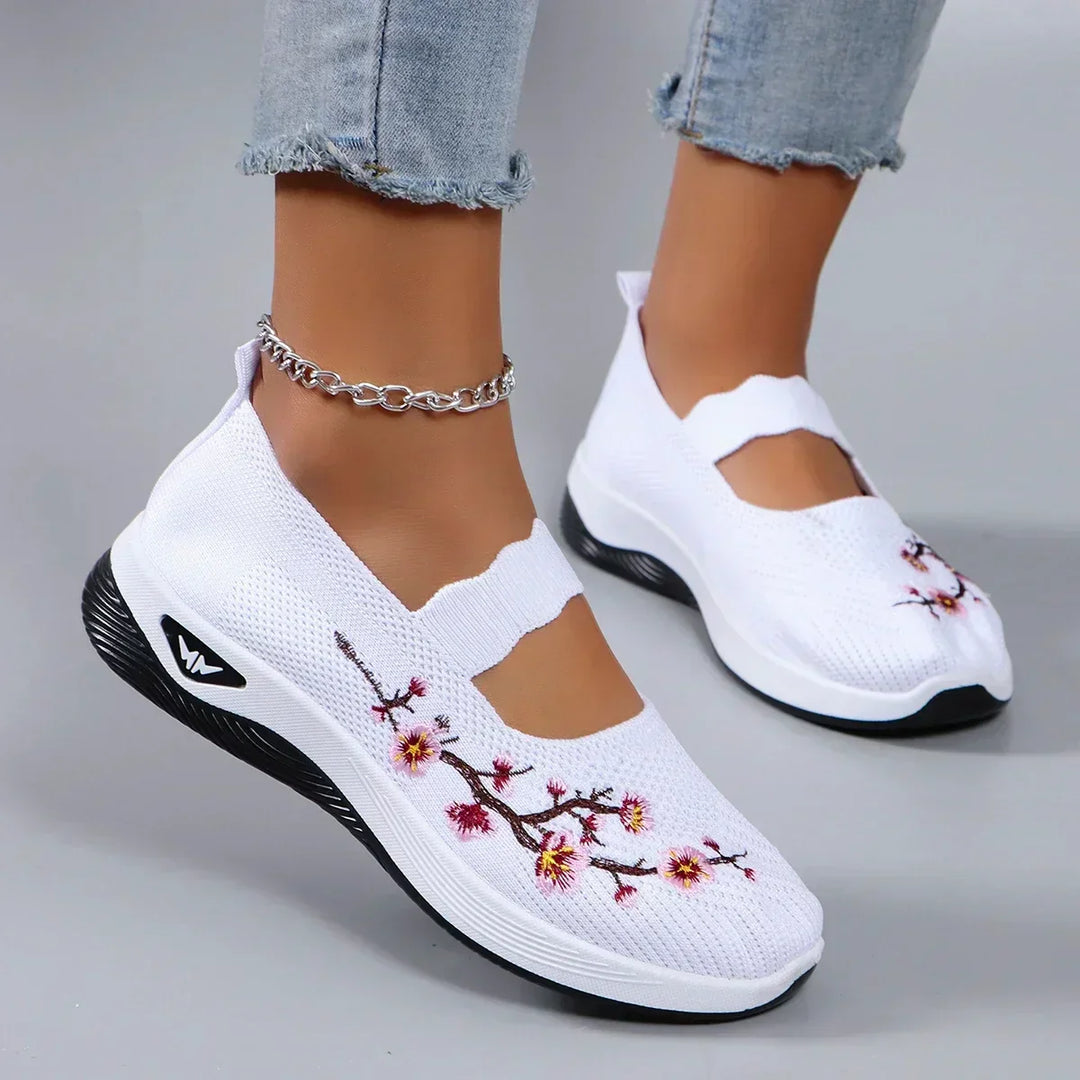 Women's Fabric Comfort Walking Shoes Autumn Comfort Footwear