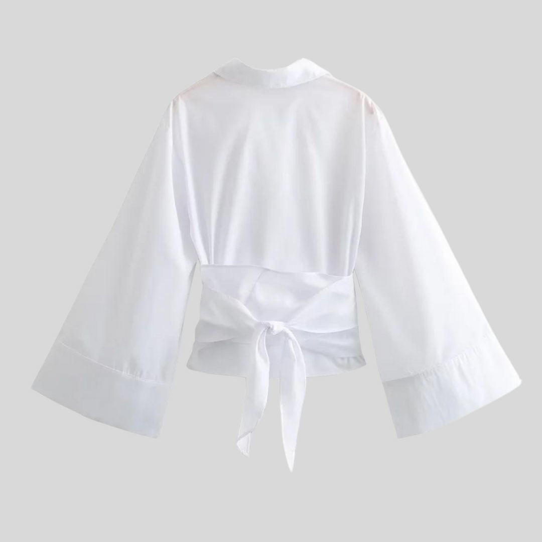 Phoebe - Elegant Cotton Women's Blouse