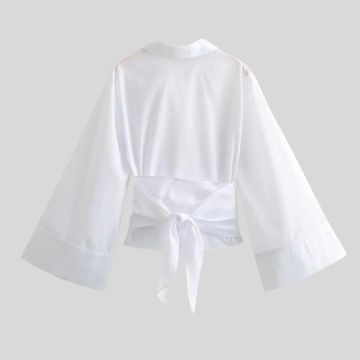 Phoebe - Elegant Cotton Women's Blouse