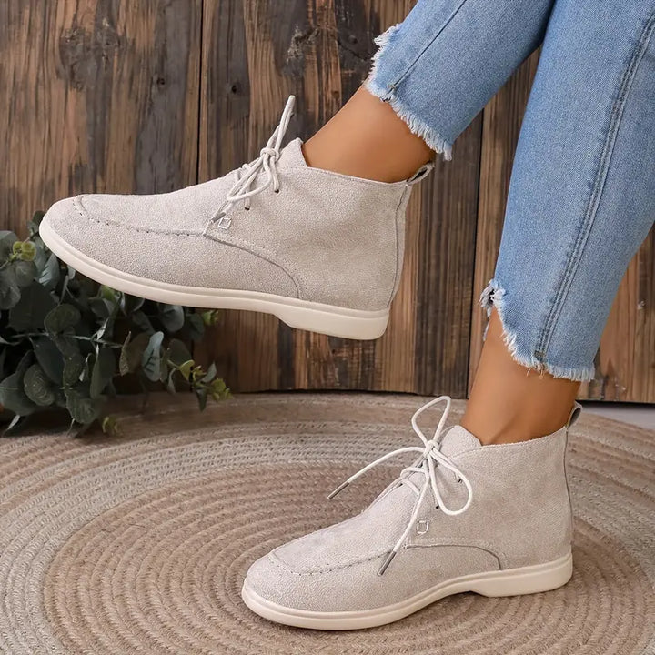 Élégantes bottes plates pour femmes Beau
