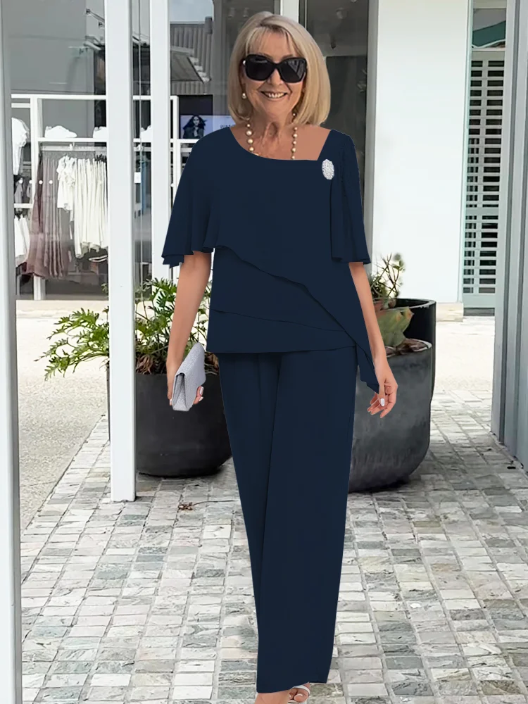 Women's 2-Piece Suit Set for Formal Events, Office and Elegant Occasions in Autumn