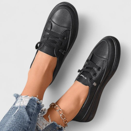 Women's Low-Top Sneakers with Orthopedic Support for Autumn Everyday Wear
