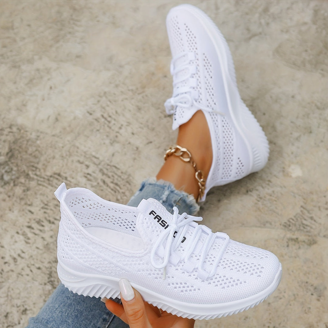 Women's Mesh Walking Shoes Autumn Air-Cushion Athletic Sneakers