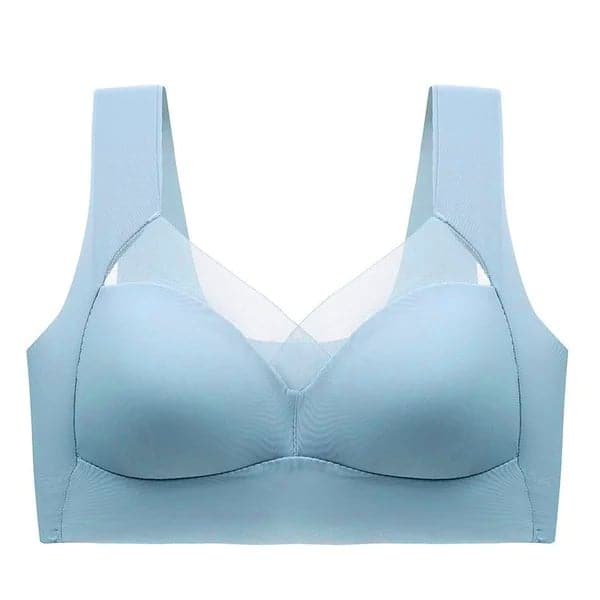 Women's Nylon Wire-Free Push-Up Bra Autumn Seamless Support Bra