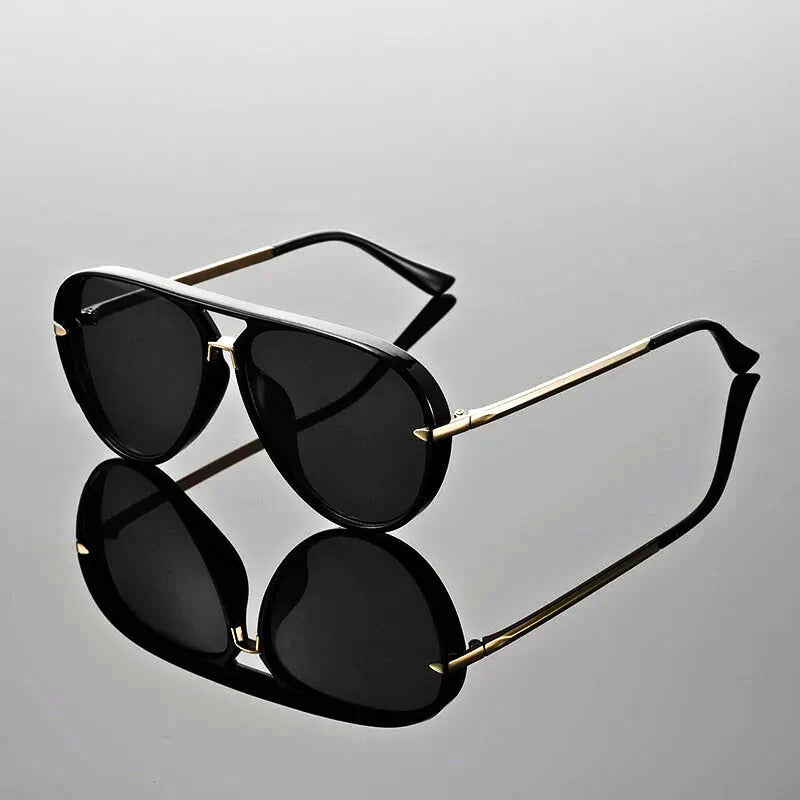 Women's Metal Frame Aviator Sunglasses Autumn UV400 Eyewear