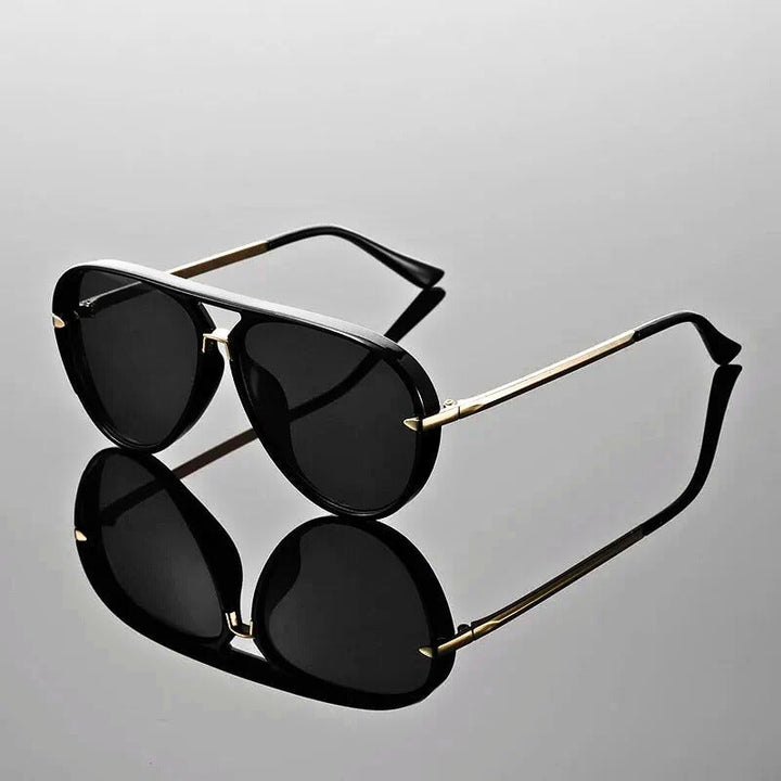 Women's Metal Frame Aviator Sunglasses Autumn UV400 Eyewear
