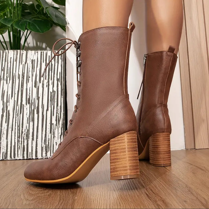Lucinda - Luxury Velvet Ankle Boots for Women