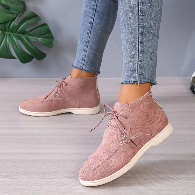 Élégantes bottes plates pour femmes Beau