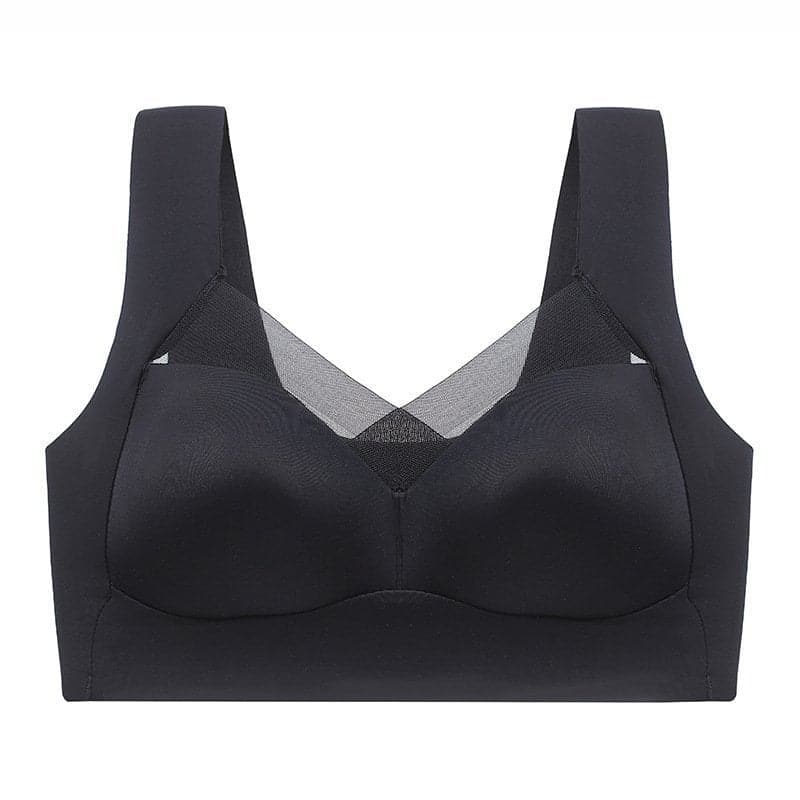 Women's Nylon Wire-Free Push-Up Bra Autumn Seamless Support Bra