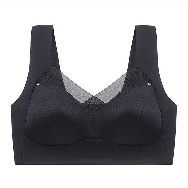 Women's Nylon Wire-Free Push-Up Bra Autumn Seamless Support Bra