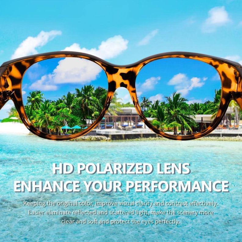 Women's Polarized Sunglasses Autumn Cat-Eye UV400 Eyewear