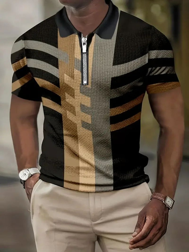 Stylish and modern men's summer shirt - Gideon