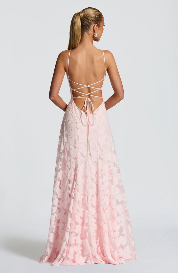 Maxi Dress for Women Summer Floral Spaghetti Strap Evening Dress for Special Occasions