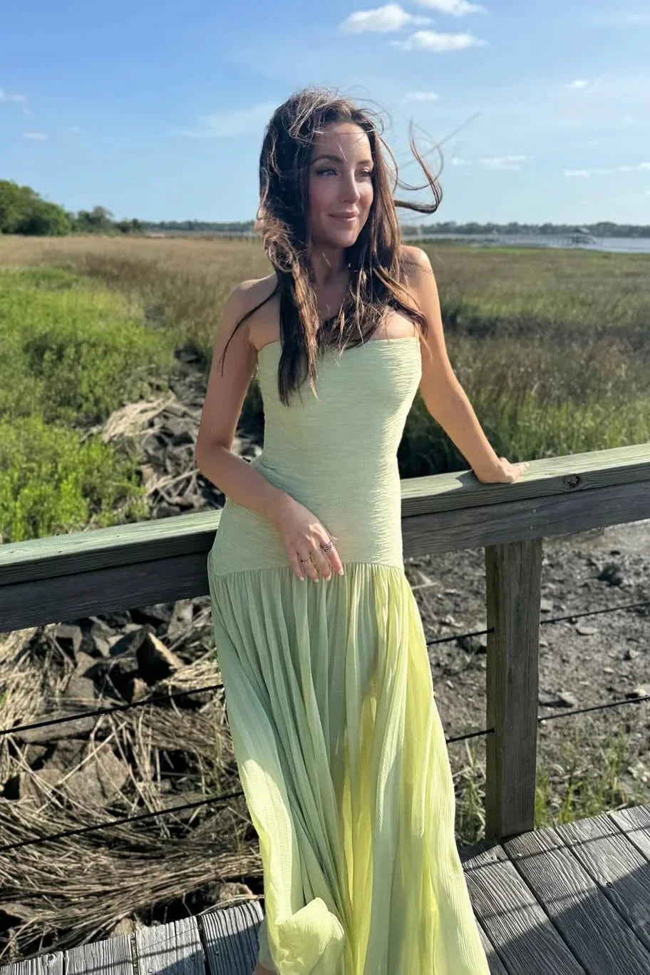 Floral Pleated Maxi Dress for Women Fall Wedding Guest Dress for Special Occasions