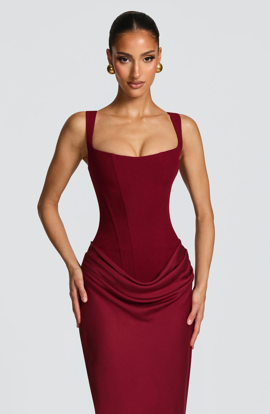 Maxi Dress for Women Fall Bodycon Backless Evening Dress for Weddings and Parties