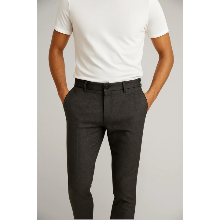 Men's Slim-Fit Mid-Rise Chino Pants