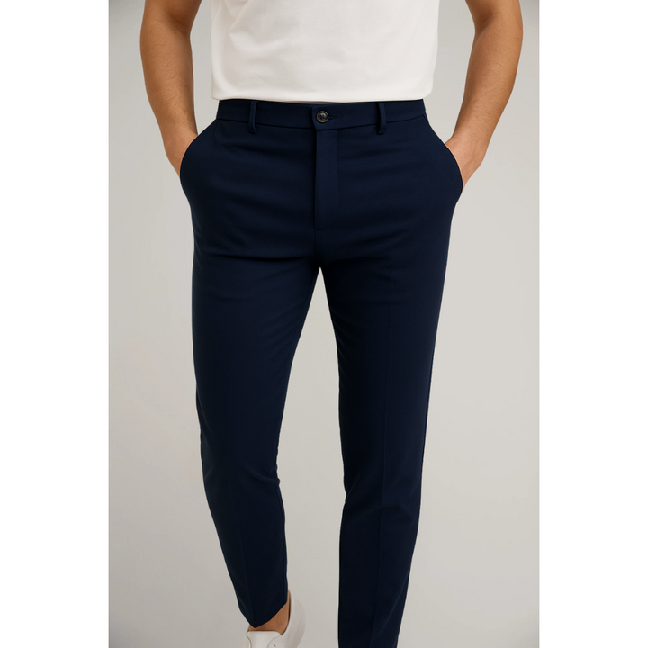 Men's Slim-Fit Mid-Rise Chino Pants