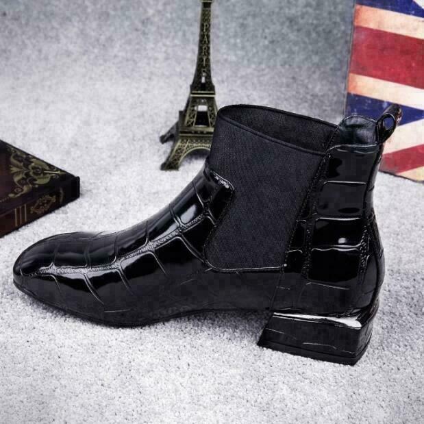 Esther - Luxury Leather High Boots for a Sophisticated Look