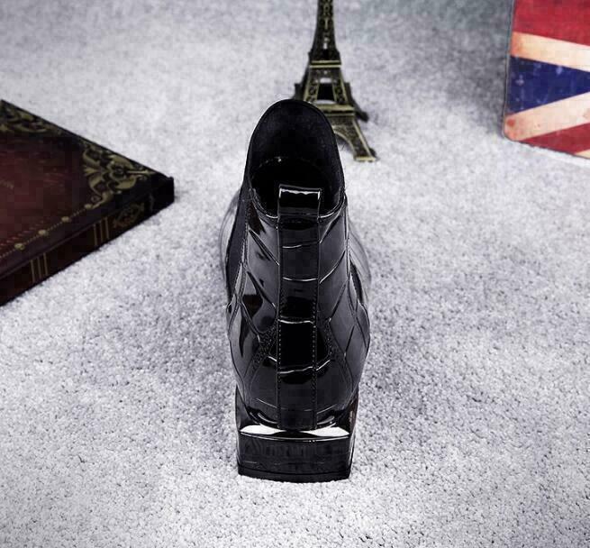 Esther - Luxury Leather High Boots for a Sophisticated Look