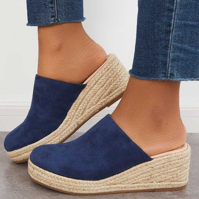 Bohemian Wedge Mules – The Casual Elegance of Summer