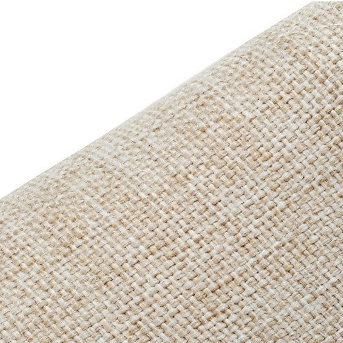 Men's Slip-On Linen Espadrilles with Jute Sole