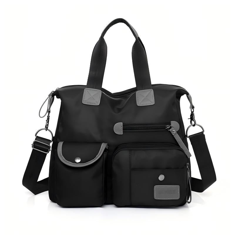 Women's Waterproof Nylon Large Tote Bag Autumn Casual Shoulder Bag