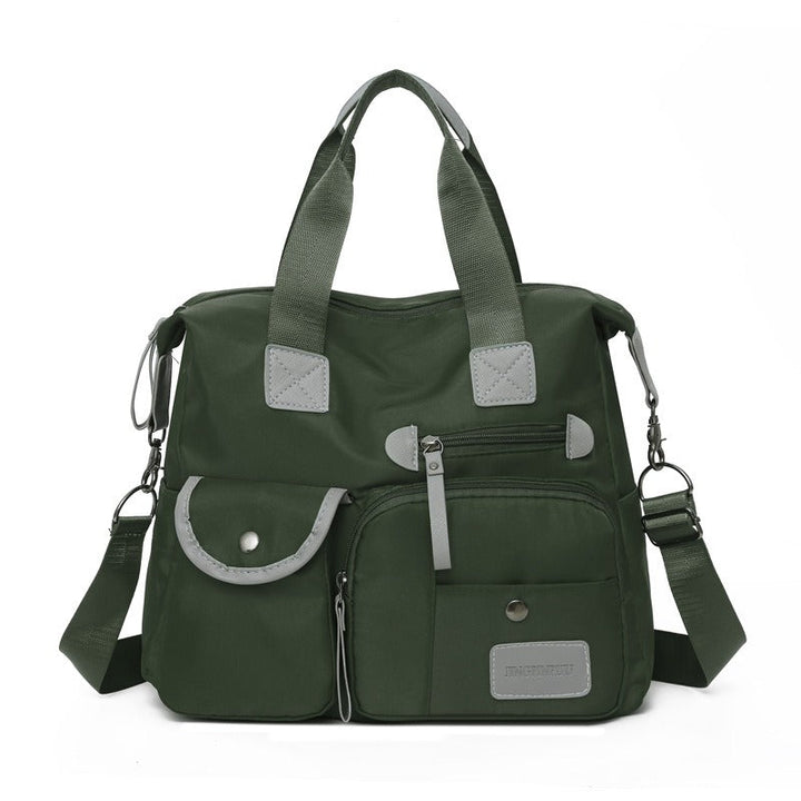 Women's Waterproof Nylon Large Tote Bag Autumn Casual Shoulder Bag