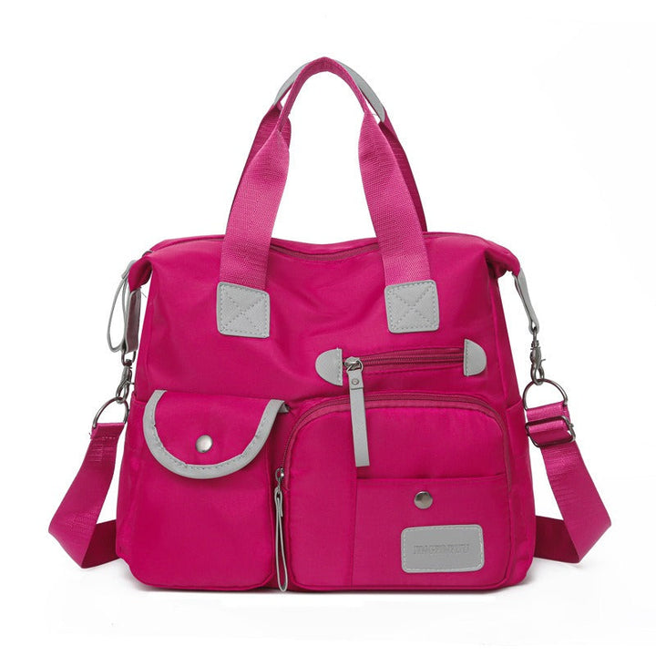 Women's Waterproof Nylon Large Tote Bag Autumn Casual Shoulder Bag