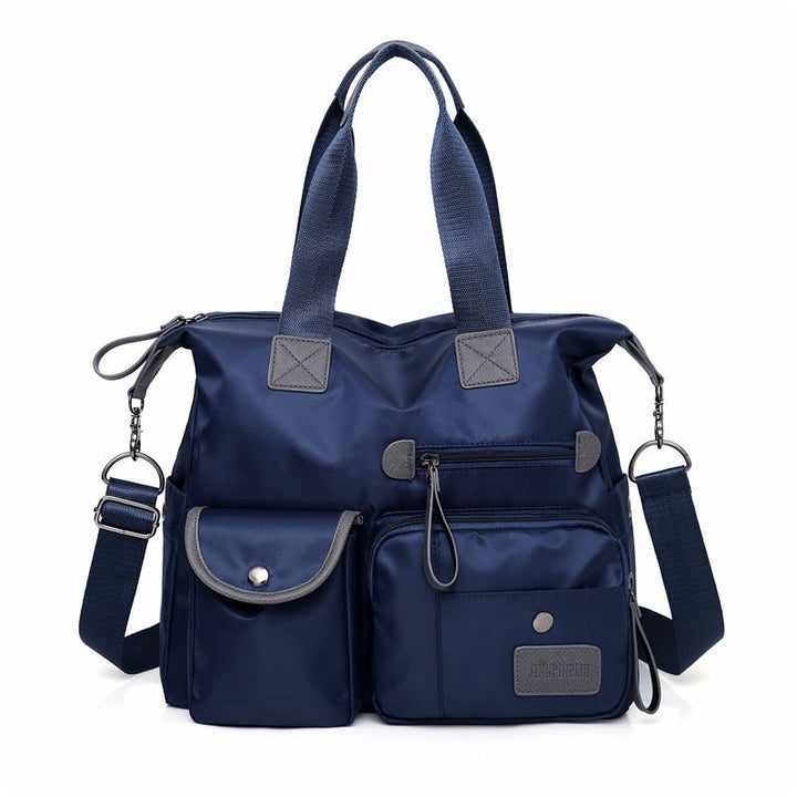 Women's Waterproof Nylon Large Tote Bag Autumn Casual Shoulder Bag