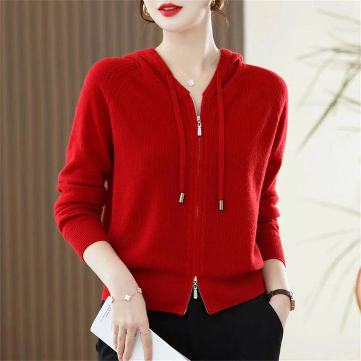 Stylish Cashmere Hoodie Sweater by Alice - Perfect for any occasion!