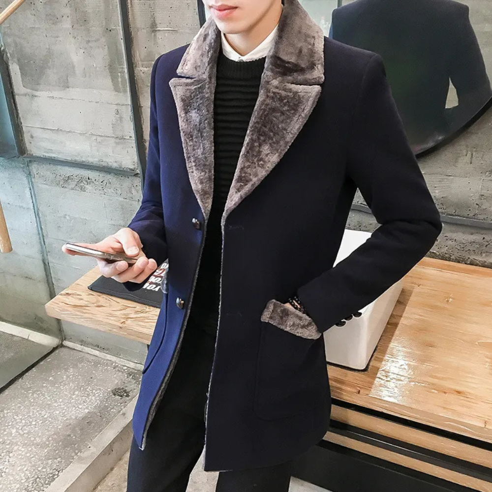 BRADLEY - Stylish Men's Coat for the Modern Man